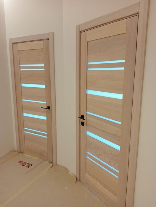 Установка, встановлення міжкімнатних дверей.