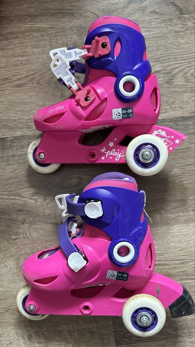Rolki/Wrotki Oxelo Play 3 rozm. 26-28 + Ochraniacze gratis