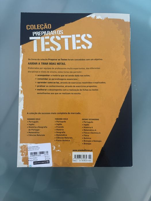 Livro de testes Fisico-quimica 8.Ano