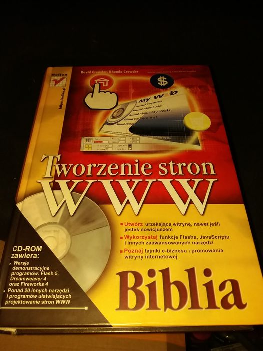 Tworzenie stron WWW Biblia + CD
David Crowder, Rhonda Crowder