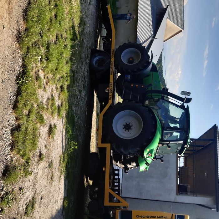 Autolaweta HDS Pomoc Drogowa Transport Koparki Maszyny Rolnicze