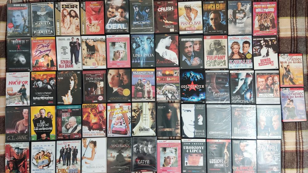 Filmy na płytach DVD