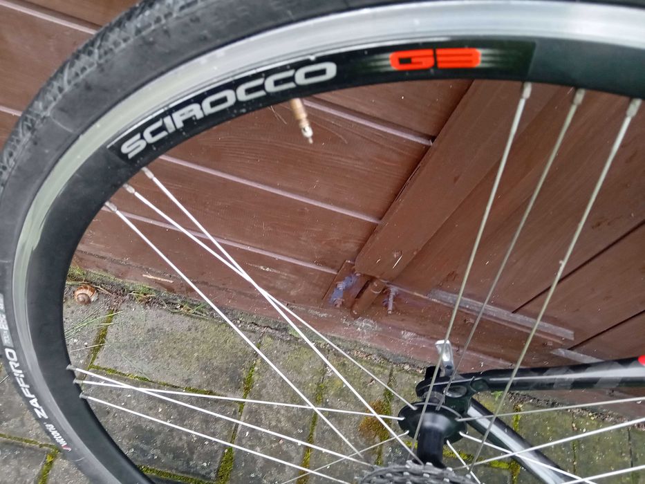 Karbonowy rower gravel, przełaj AXUS campagnolo 2x10 stan dobry