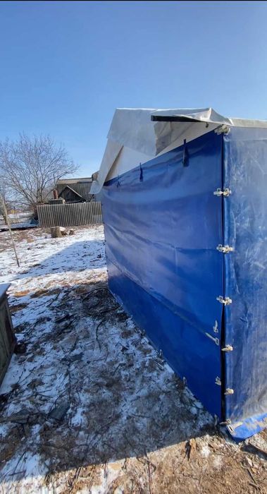 Шатер из брезента 3м на 3м, торговая палатка