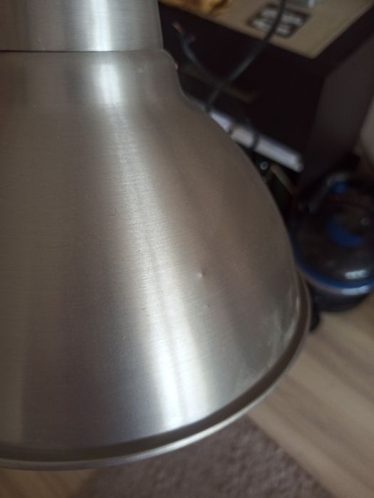 Lampa wisząca żyrandol aluminium loft IKEA śr.25 cm