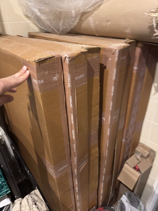 7 mesas de Inox dobráveis de exterior Zara Home - Novas