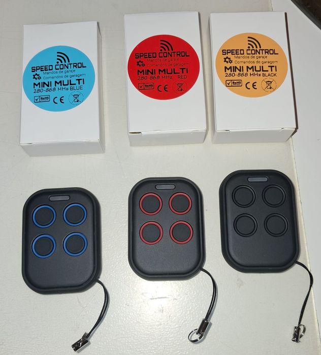 Comando portão garagem " universal  " Speed Control Mini Multi