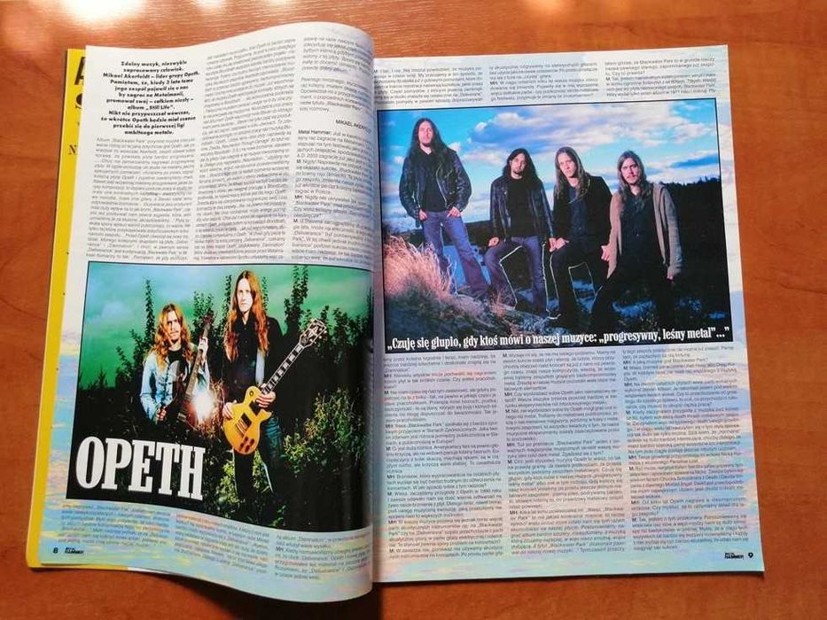 Gazeta magazyn miesięcznik Metal Hammer marzec 2003. Nr 141, 3/2003.