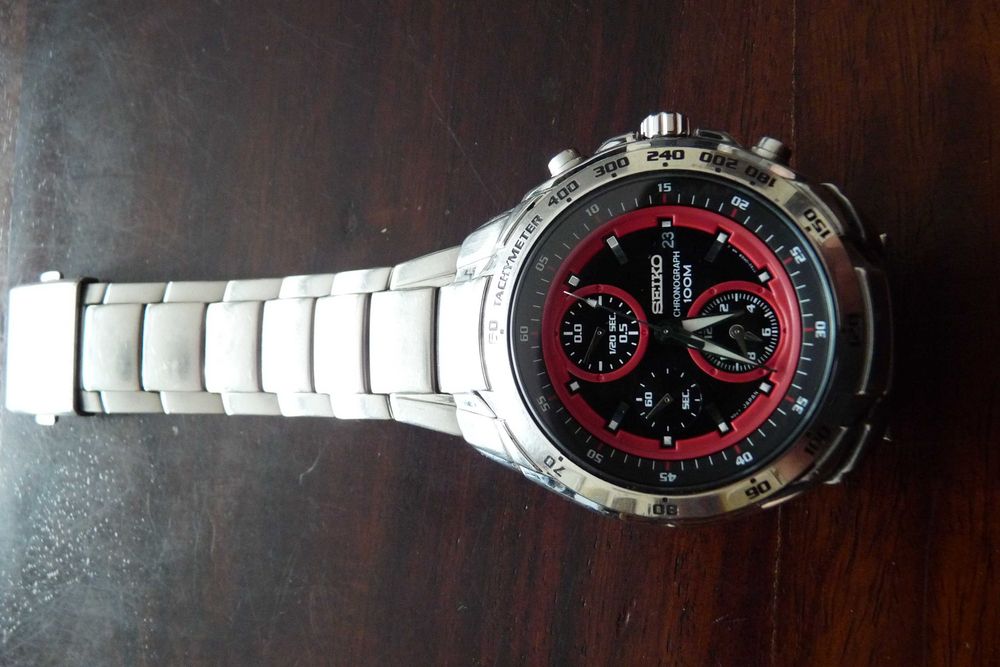 Zegarek męski SEIKO SND701P1 Honda racing, stan bdb+