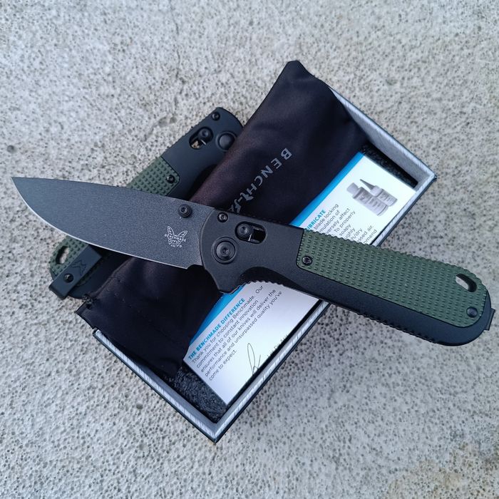 Benchmade 430 Redoubt Green — ідеальний ніж на кожен день