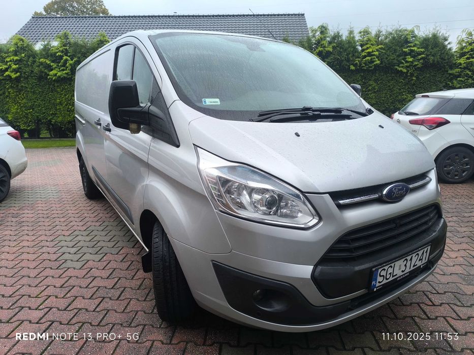 Ford Transit Custom clima l2h1 Salon pL i WŁ 155km