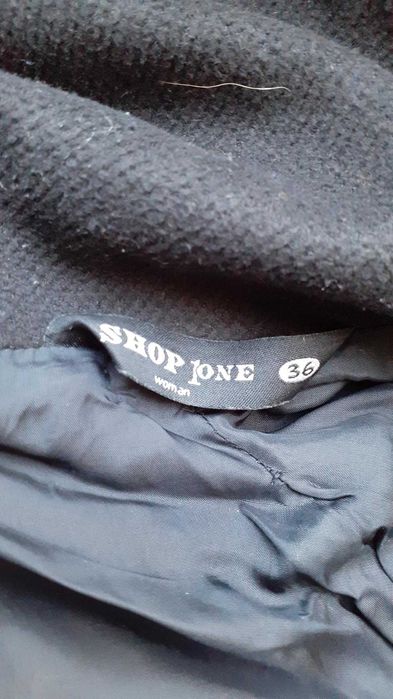 Casaco preto com capuz Shopone S