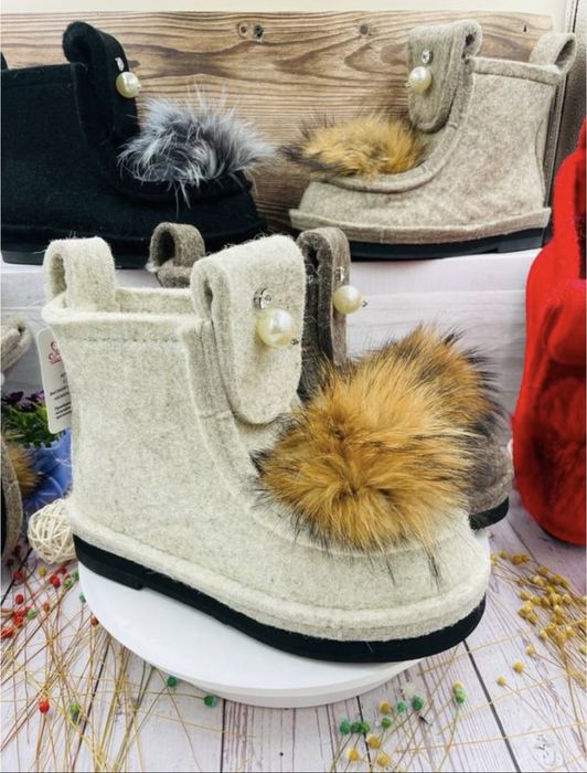 Роспродаж ! Стильні жіночі уги валянки 499 гр  35,36,37