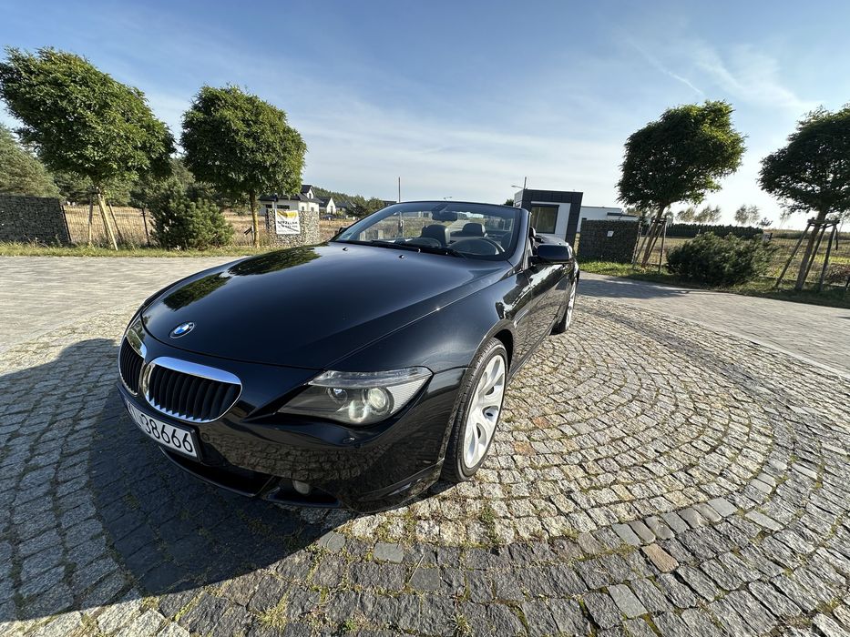 Bmw 6 Cabrio SMG 630 e64 . Zadbana