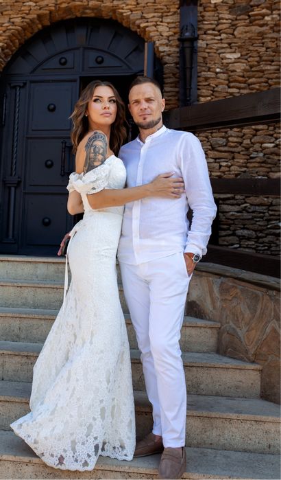 Весільна сукня корсетна рибка Allure S/M