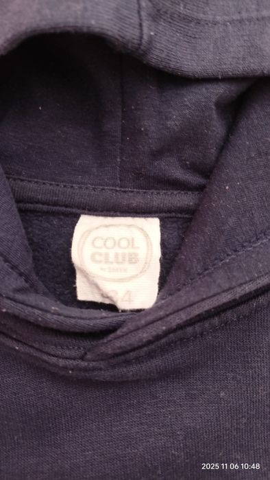 Bluza granat dla chłopca rozmiar 134 smyk