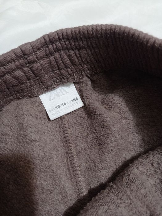 Шоколадні брюки карго Зара 164 см, 13-14 років
