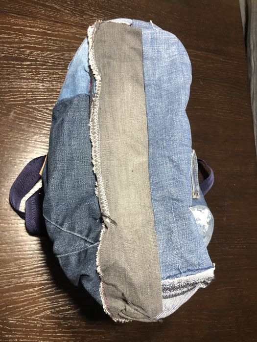 Джинсова сумка ручної роботи