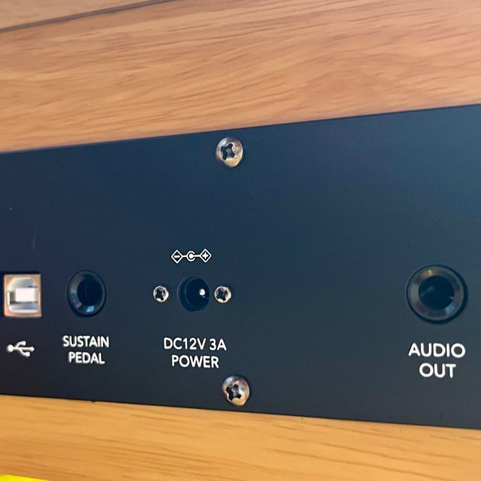 Gear4music Keynote Contemporary pianino cyfrowe 88 klawiszy, Bluetooth, dąb