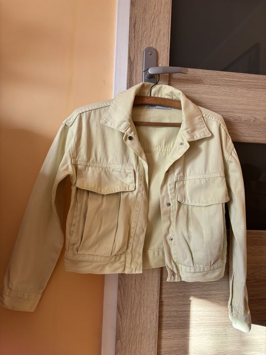 Kurtka jeansowa zara