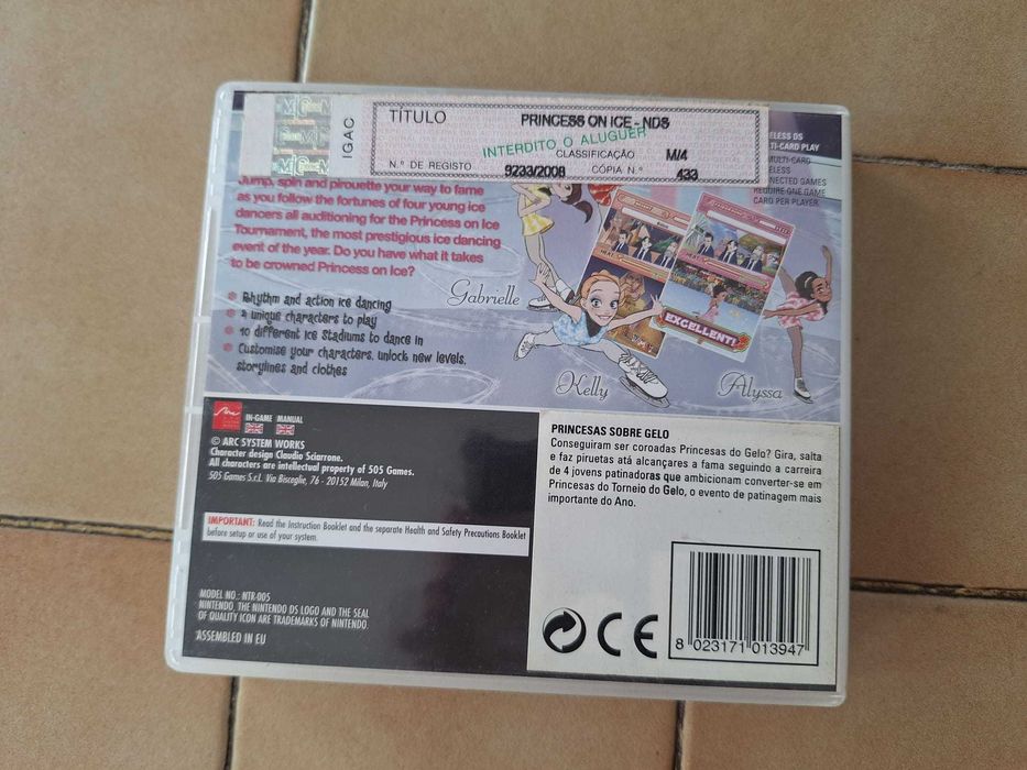 Nintendo DS - Princess on ice