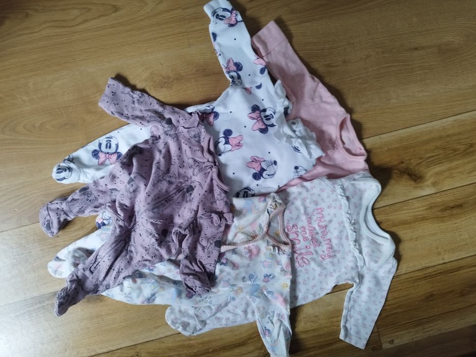 Ubranka niemowlece 56-62 dla dziewczynki