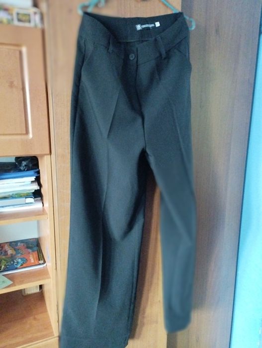 Штани палацо чорні