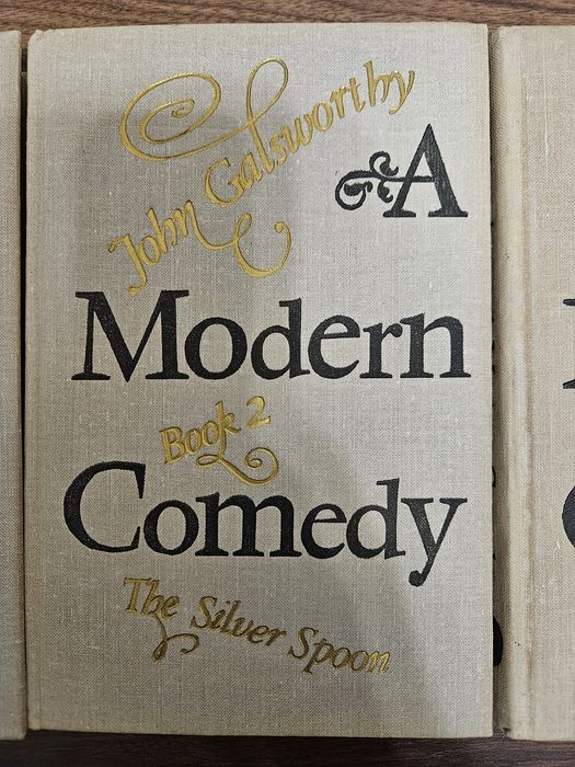3 книги John Galsworthy - A Modern Comedy 3 томи англійською