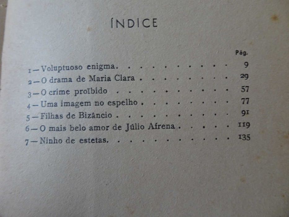Vida Voluptuosa de António de Cértima (1ª Edição)