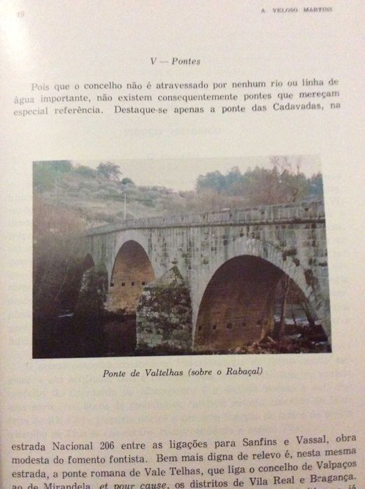 Martins, A. Veloso  Monografia de Valpaços. 2.ª edição.