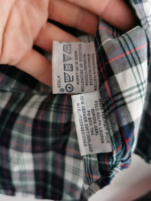 Ralph Lauren koszula męska bawełniana logowana S