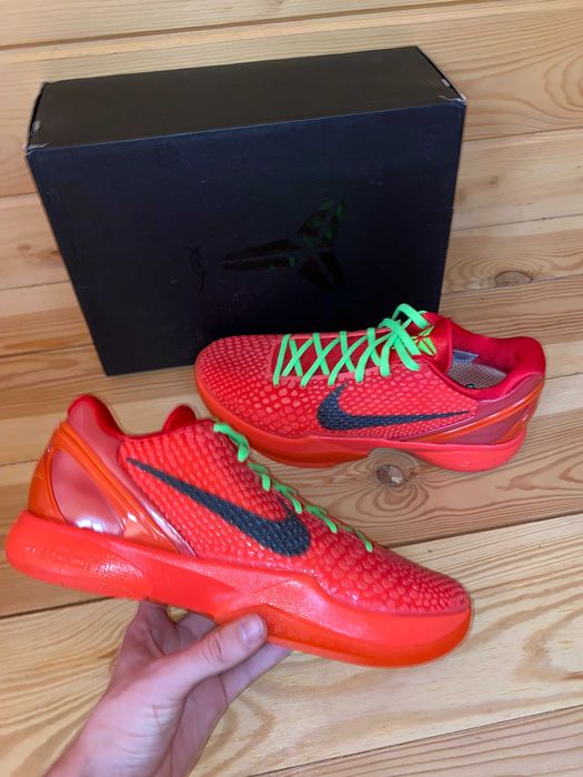 Buty do koszykówki Nike Kobe 6 Protro Reverse Grinch 46