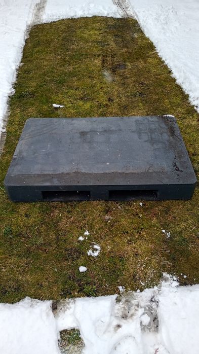 Palety plastikowe 120/80