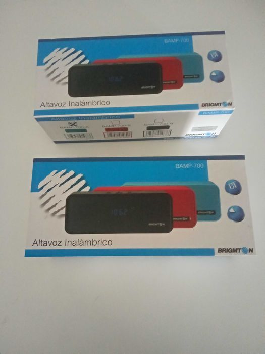Coluna de som portátil - Radio,MicroSD,Bluetooth etc - a estrear