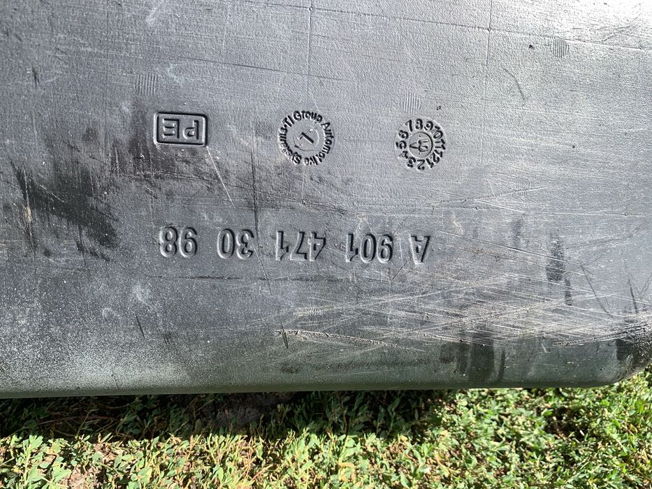 Бак 120л Mercedes Sprinter Volkswagen LT спрінтер лт оригінальний