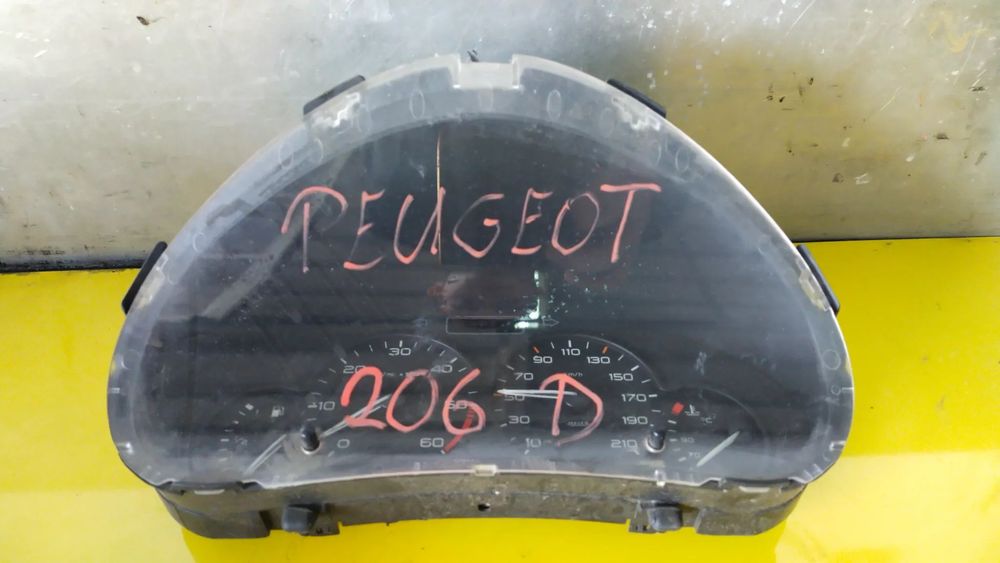 LICZNIK ZEGARY Peugeot 206