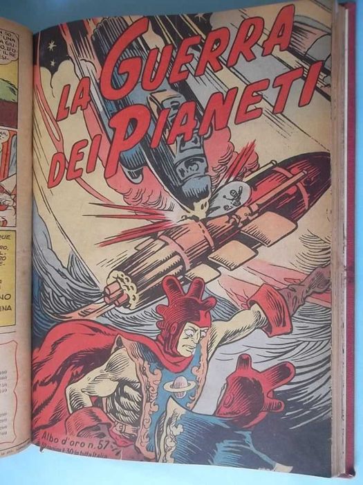 "Albo d'Oro" (1947) Números 51 a 60. BD clássica em italiano.