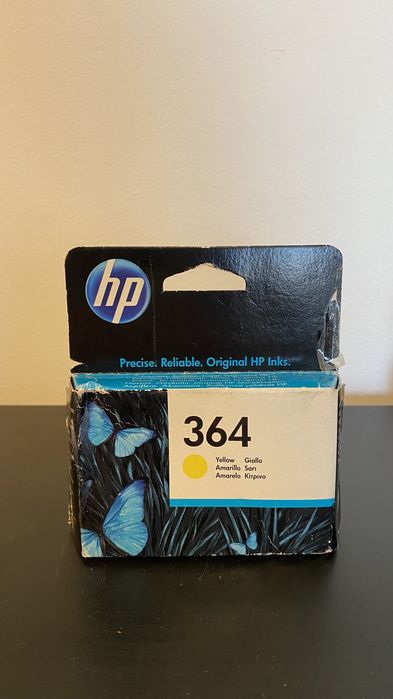 Tinteiro HP 364 Amarelo (CB320EE) Selado