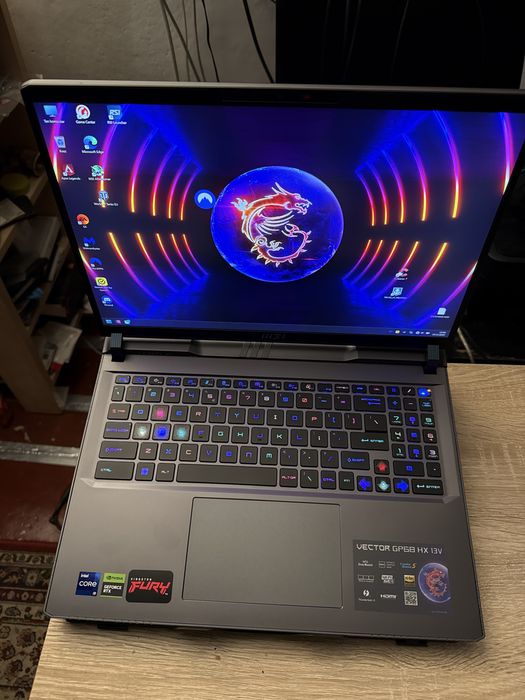 MSI Vector GP68HX 13 VH-274PL—i9/RTX 4080/ Gwarancja+Ubezpieczenie !!!