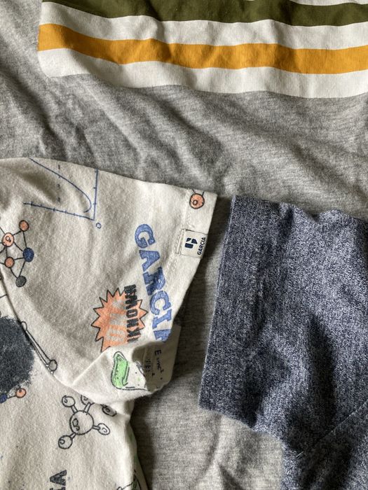 3x T-shirty koszulki Benetton Next 116