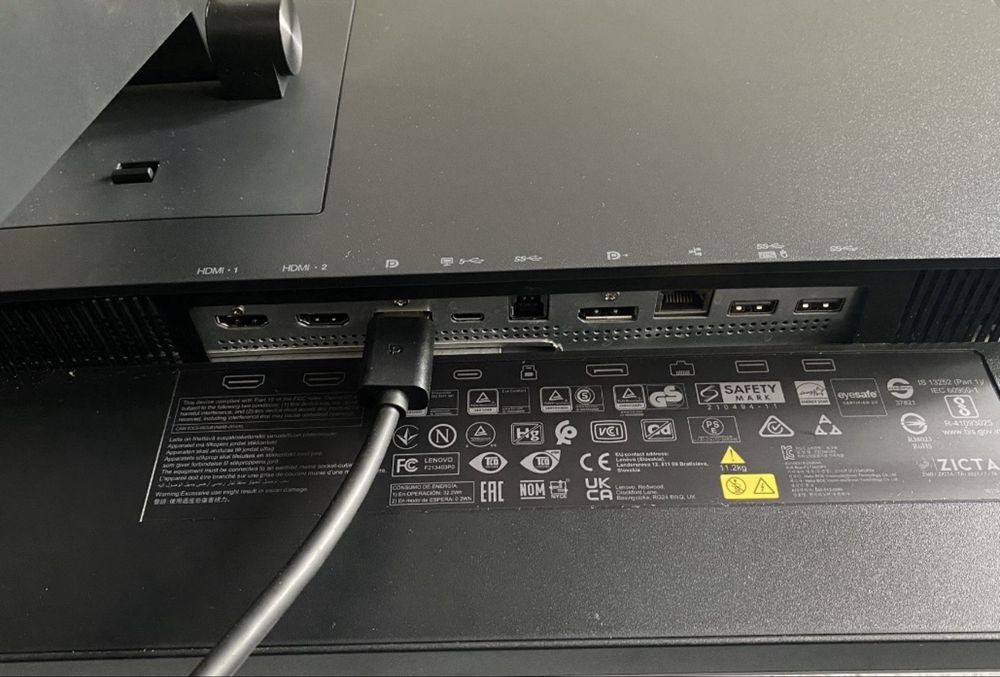 Монітор 34» дюйма Lenovo ThinkVision P34w-20 Curved IPS UWQHD /USB-C 100W