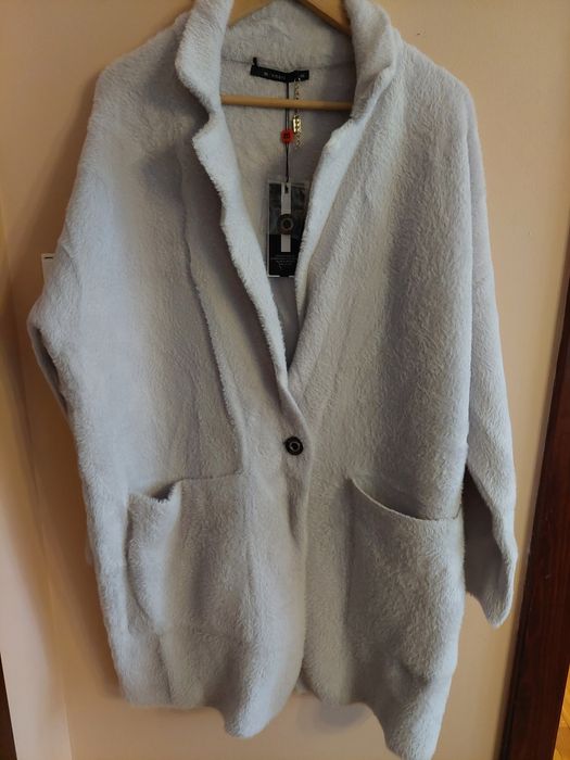Monnari płaszcz dzianina jak alpaka r.44 Nowy