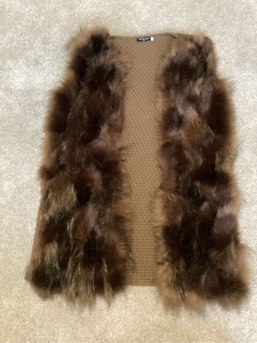 Kamizelka z futrem