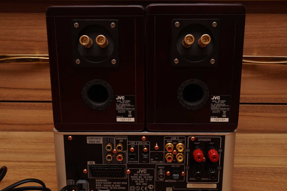 Міні Hi-Fi система JVC EX-A3 музичний центр USB / CD / DVD / FM / AM