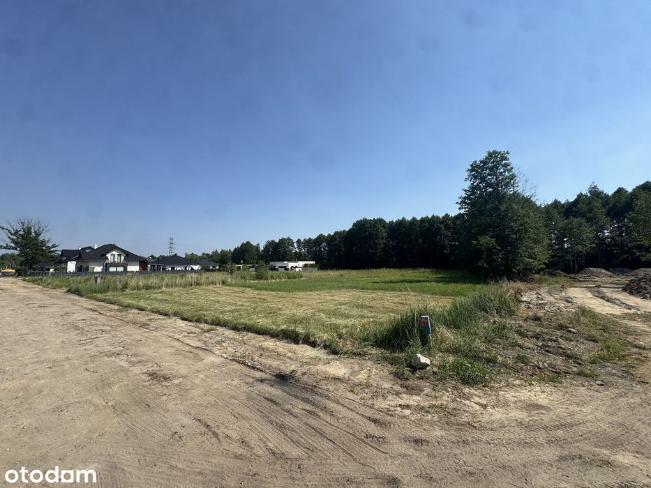 Działka budowlana 1205 m², Gutwin, ul. Migdałowa