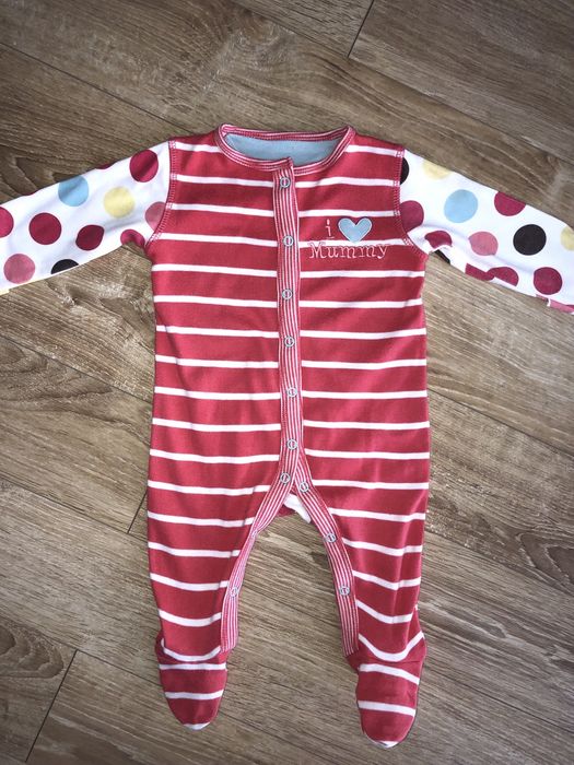 Dziewczęcy pajac 3-6 msc. Mothercare Niemowlęcy rampers