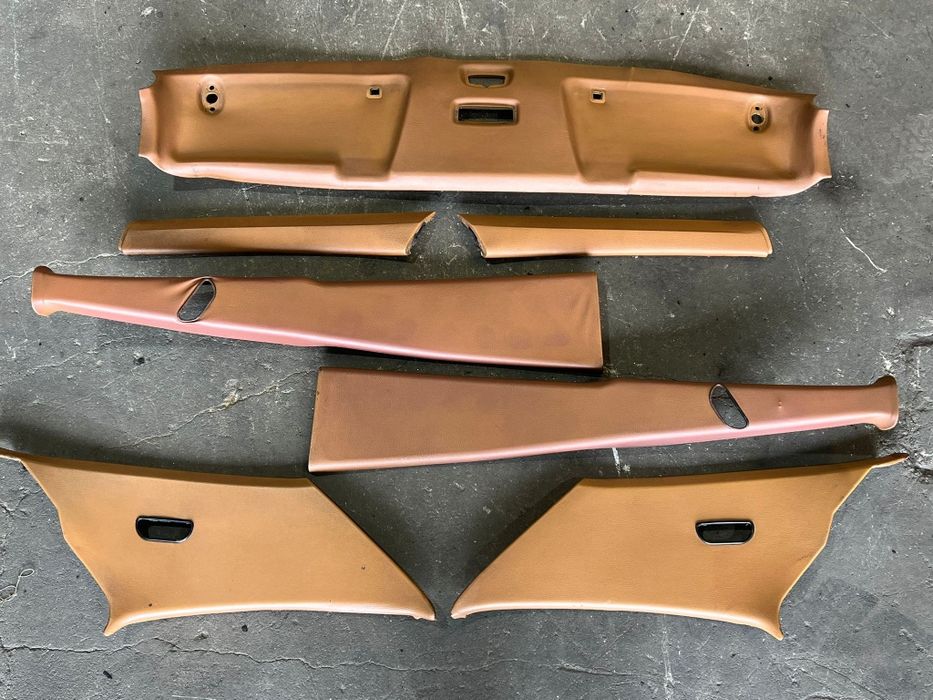 Conjunto pilares Teto Mercedes W123
