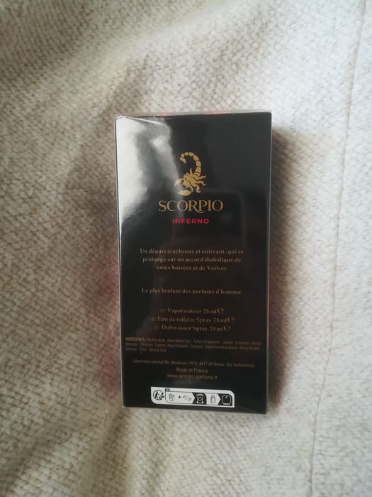 Perfume Scorpio Inferno 75ml