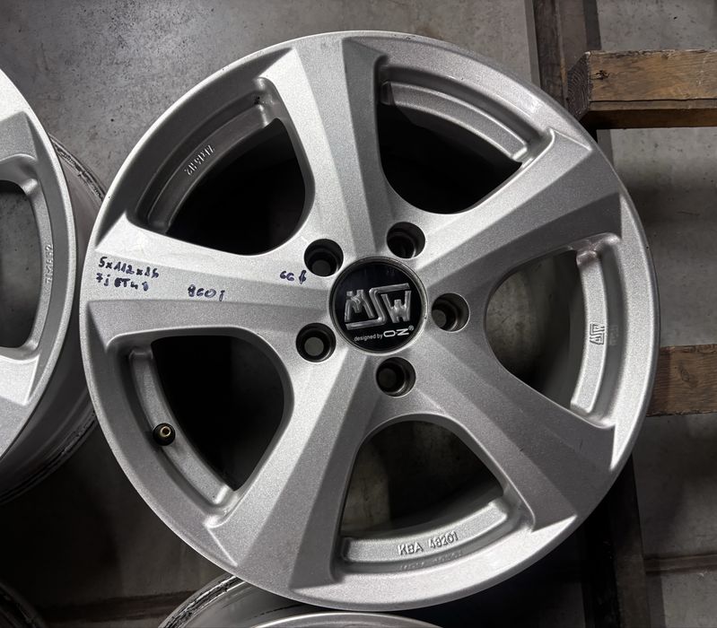 Felgi aluminiowe 5x112x16 6J ET48 MERCEDES AUDI SKODA SEAT