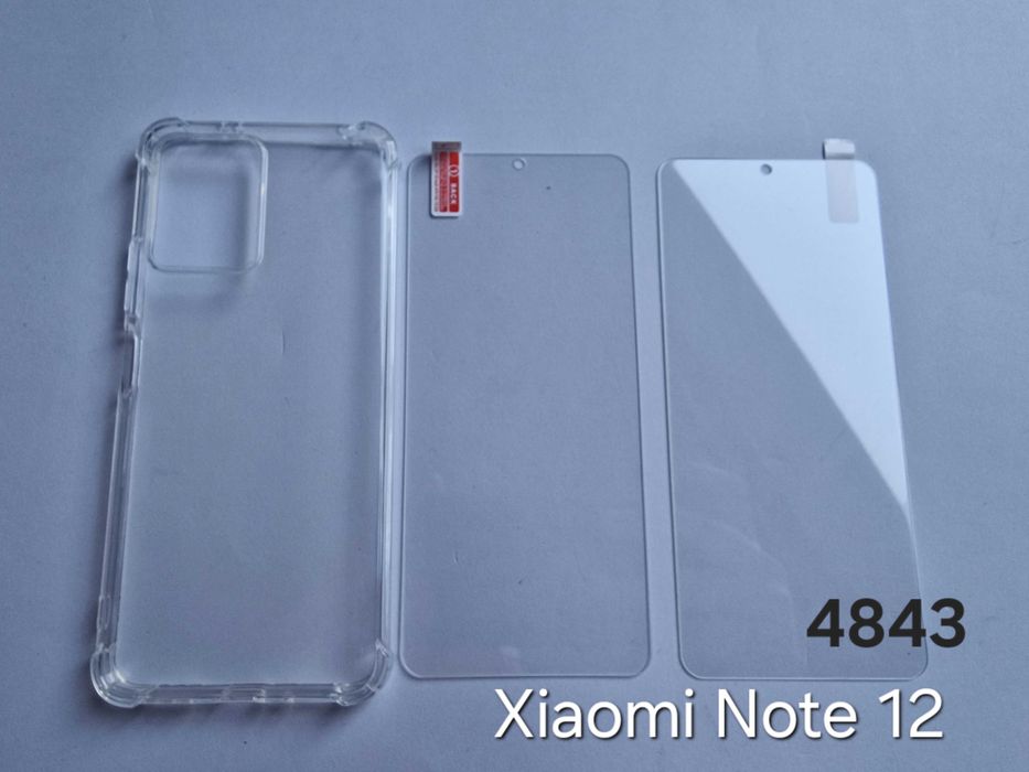 Etui + 2 szybki do telefonu XIAOMI NOTE 12 (4843-38)